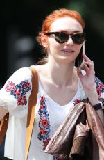 ELEANOR TOMLINSON Out and About in London 06/01/2017