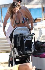 ELEONORA BRUNACCI in Bikini on the Beach in Mykonos 06/09/2017