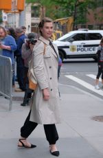 ELETTRA ROSSELLINI WIEDEMANN Leaves AOL Studio in New York 06/07/2017