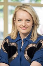 ELISABETH MOSS at This Morning TV Show in London 06/01/2017