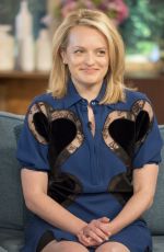 ELISABETH MOSS at This Morning TV Show in London 06/01/2017