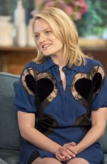 ELISABETH MOSS at This Morning TV Show in London 06/01/2017