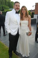 ELIZABETH HURLEY at Elton John Aids Foundation Benefit in Windsor 06/22/2017