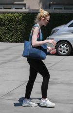 ELLE FANNING Arrives at Dance Academy in North Hollywood 06/10/2017