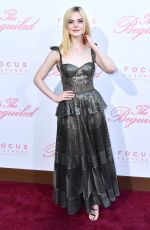 ELLE FANNING at The Beguiled Premiere in Los Angeles 06/12/2017