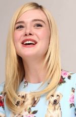 ELLE FANNING at The Beguiled Press Conference in Beverly Hills 06/13/2017