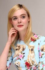 ELLE FANNING at The Beguiled Press Conference in Beverly Hills 06/13/2017