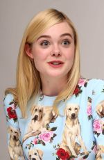 ELLE FANNING at The Beguiled Press Conference in Beverly Hills 06/13/2017