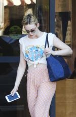 ELLE FANNING Out and About in Los Angeles 06/26/2017