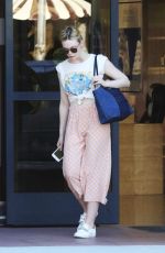 ELLE FANNING Out and About in Los Angeles 06/26/2017