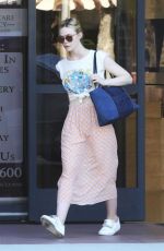 ELLE FANNING Out and About in Los Angeles 06/26/2017