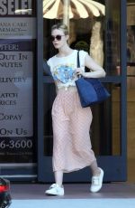 ELLE FANNING Out and About in Los Angeles 06/26/2017
