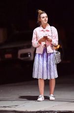 ELLE FANNING Out for Dinner in Los Feliz 06/13/2017