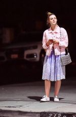 ELLE FANNING Out for Dinner in Los Feliz 06/27/2017
