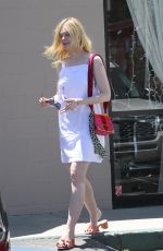 ELLE FANNING Out for Lunch in Los Angeles 06/28/2017