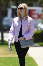 ELLE FANNING Out in Los Angeles 06/13/2017