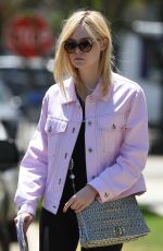 ELLE FANNING Out in Los Angeles 06/13/2017