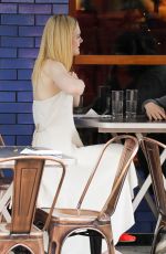 ELLE FANNING Out in New York 06/02/2017
