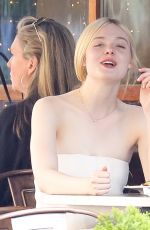 ELLE FANNING Out in New York 06/02/2017