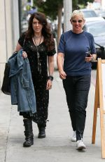 ELLEN DEGENERES and JOELY FISHER Out in Los Angeles 06/01/2017