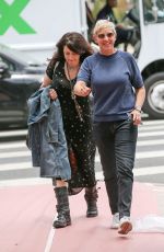 ELLEN DEGENERES and JOELY FISHER Out in Los Angeles 06/01/2017
