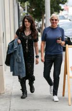 ELLEN DEGENERES and JOELY FISHER Out in Los Angeles 06/01/2017
