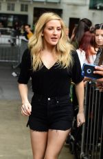 ELLIE GOULDING Leaves BBC Radio 1 in London 05/31/2017