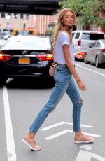 ELSA HOSK and ROMEE STRIJD Out in New York 06/21/2017