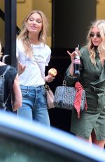 ELSA HOSK and ROMEE STRIJD Out in New York 06/21/2017