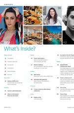 EMERAUDE TOUBIA in Miami Living Magazine, June/July 2017