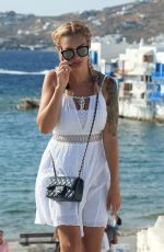 EMILIE NEF NAF Out and About in Mykonos 06/26/2017