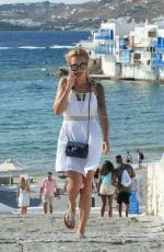 EMILIE NEF NAF Out and About in Mykonos 06/26/2017