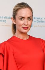 EMILY BLUNT at American Institute for Stuttering 11th Anual Gala in New York 06/26/2017