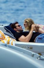 EMILY BLUNT in Bikini at a Boat in Italy 06/07/2017