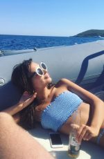EMILY RATAJKOWSKI in Bikini at a Boat, Instagram Pictures 06/20/2017