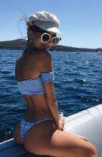 EMILY RATAJKOWSKI in Bikini at a Boat, Instagram Pictures 06/20/2017