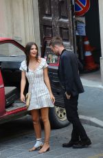 EMILY RATAJKOWSKI on the Set of Welcome Home in Todi 06/01/2017