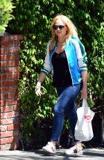 EMMA BUNTON Leaves Her Hotel in Los Angeles 06/13/2017