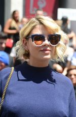 EMMA MARRONE at Salvatore Ferragamo Fashion Show at Milan Men