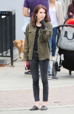 EMMA ROBERTS on the Set of Little Italy in Toronto 06/01/2017