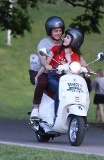 EMMA ROBERTS on the Set of Little Italy in Toronto 06/03/2017