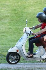 EMMA ROBERTS on the Set of Little Italy in Toronto 06/03/2017