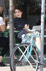 EMMA ROBERTS on the Set of Little Italy in Toronto 06/14/2017