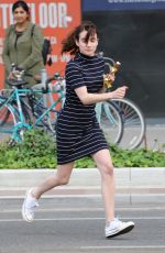 EMMA ROBERTS on the Set of Little Italy in Toronto 06/14/2017