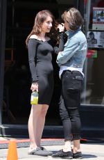 EMMA ROBERTS on the Set of Little Italy in Toronto 6/12/2017