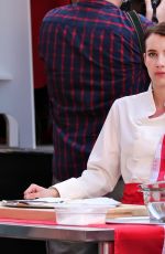 EMMA ROBERTS on the Set of Little Italy in Toronto 6/15/2017