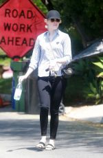 EMMA STONE Out and About in Los Angeles 06/02/2017