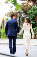 EMMY ROSSUM Marries Sam Esmail in New York 05/26/2017