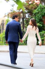 EMMY ROSSUM Marries Sam Esmail in New York 05/26/2017