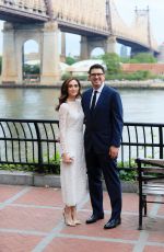 EMMY ROSSUM Marries Sam Esmail in New York 05/26/2017